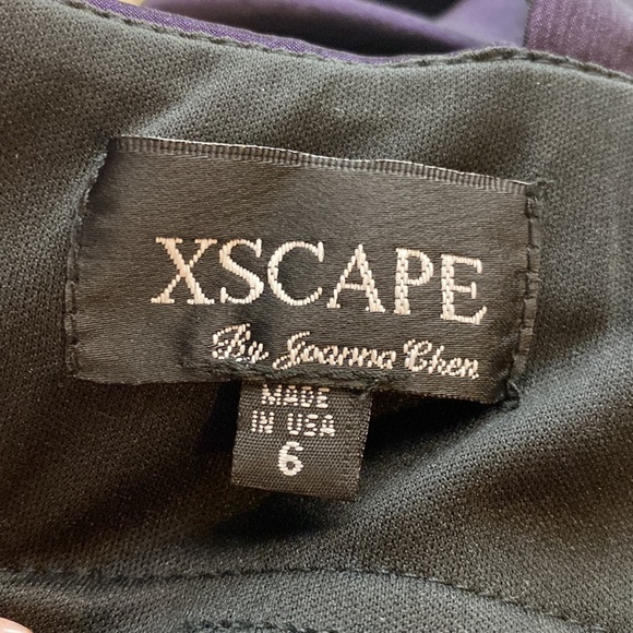 Xscape Womens dress Ruffle puff cocktail dress - Picture 6 of 9